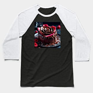 Chocolate Roses Baseball T-Shirt